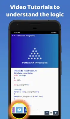 C++ Pattern Programs Free android App screenshot 2