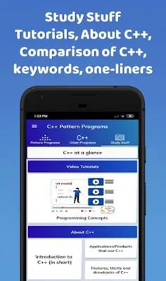 C++ Pattern Programs Free android App screenshot 3