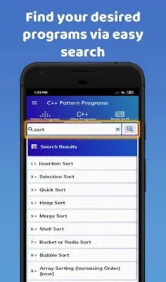 C++ Pattern Programs Free android App screenshot 4